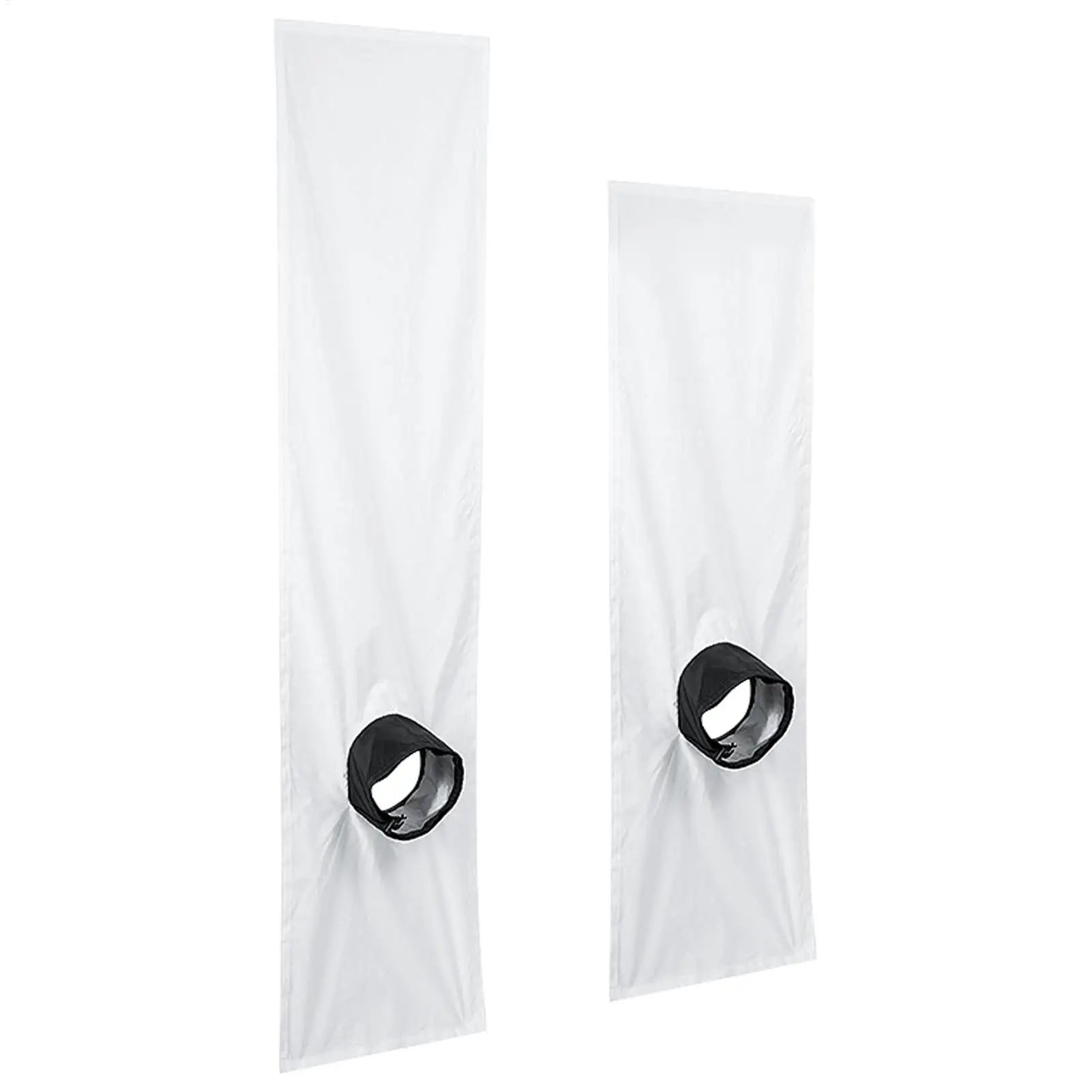 AC Window Vent Seal Kit 2m 3m Mobile Air Conditioning Sealing Cloth White