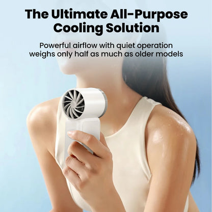500mAh USB Rechargeable Mini Fan 5-Speed Portable Desktop