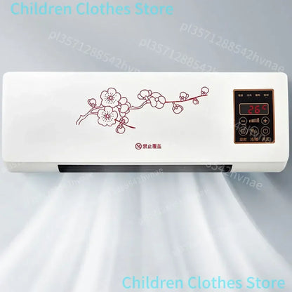 Wall Mounted Heater Cooler 1800W Remote Control Touch Screen 16-40°C