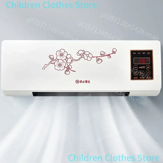 Wall Mounted Heater Cooler 1800W Remote Control Touch Screen 16-40°C
