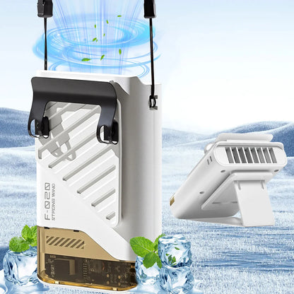 Portable Waist Fan 7 Speed 30000mAh Rechargeable Clip On Cooler