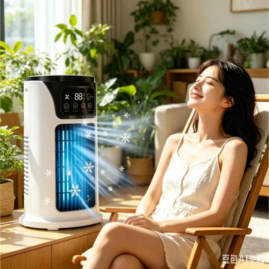 Portable Evaporative Air Cooler Humidifier Fan 6 Speed USB 300ml