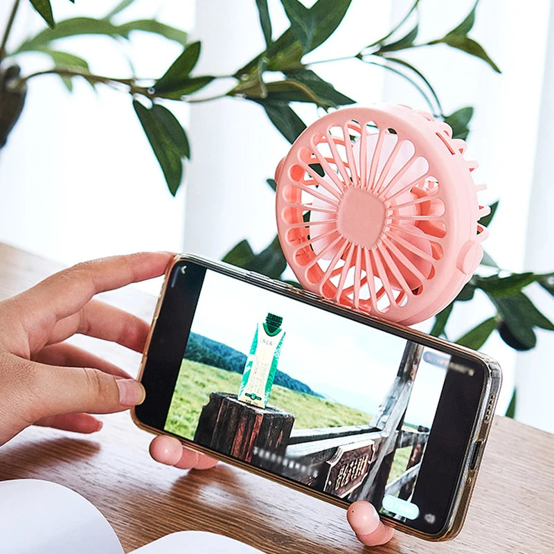 Clip On Stroller Fan Portable USB Rechargeable 3 Speeds