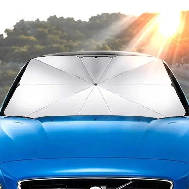Folding Car Windshield Sun Shade Umbrella