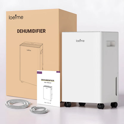 Dehumidifier 8L 10L 12L 16L/Day 24H Timer Electric Automatic Defrosting Home Bedroom 1.5L 2.0L Water Tank Wheels Pipes