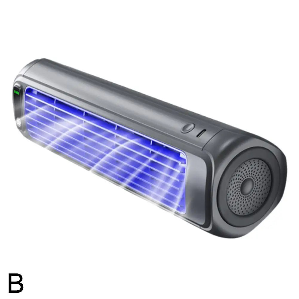 Portable Air Conditioner Fan 3 Speeds 2000mAh Rechargeable Quiet Cooling Desk