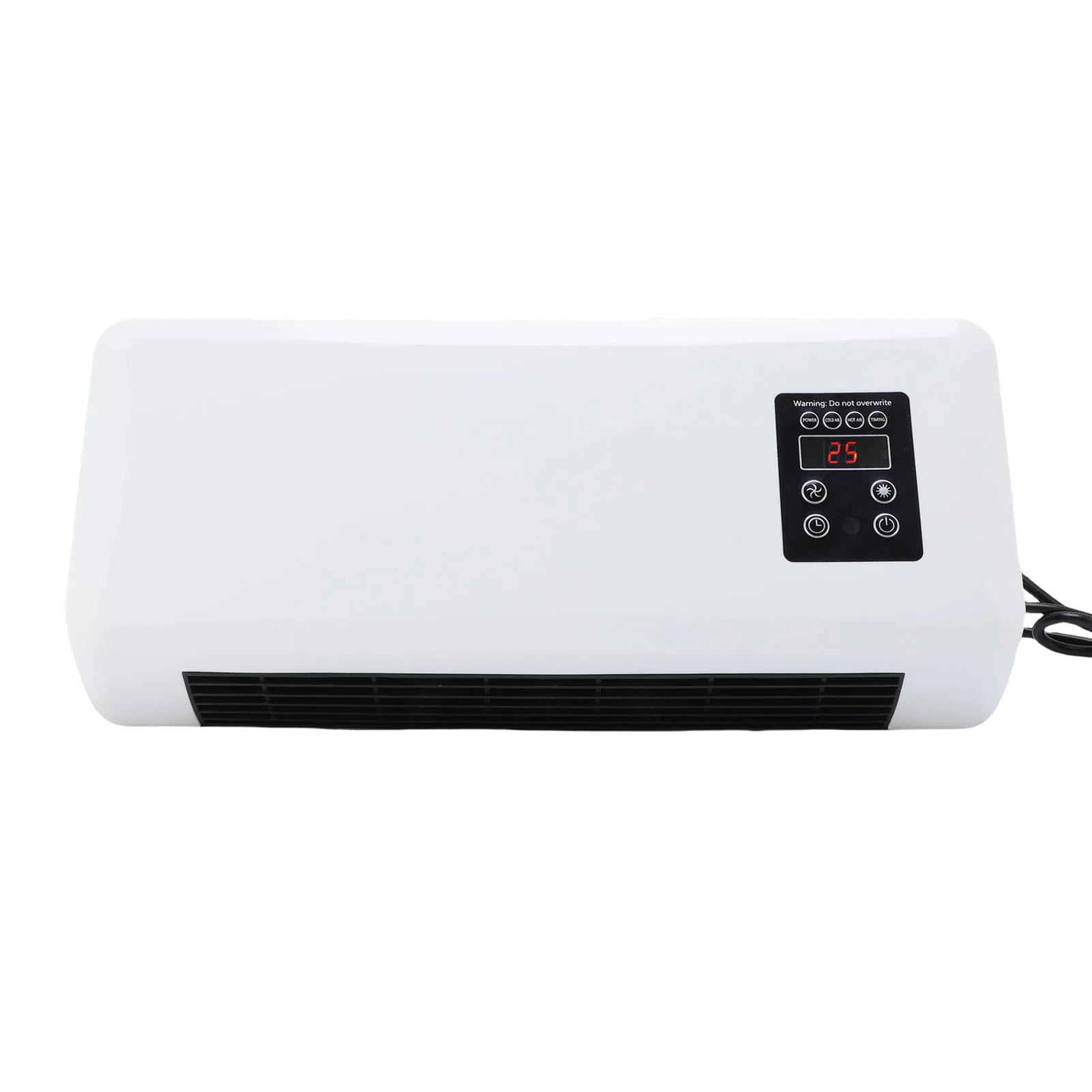 Wall Mounted Heater Cooler Energy Efficient Climate Control 16.54in