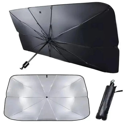Folding Car Windshield Sun Shade Umbrella