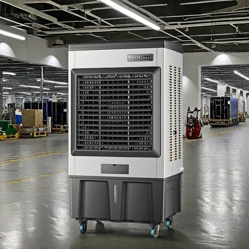 Large Industrial Evaporative Cooler Water-Cooled Air Conditioner Fan 220V
