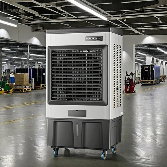 Large Industrial Evaporative Cooler Water-Cooled Air Conditioner Fan 220V