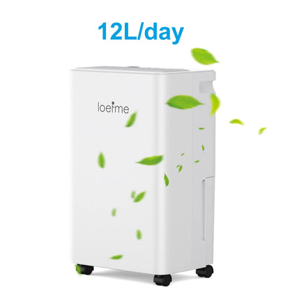 Dehumidifier 8L 10L 12L 16L/Day 24H Timer Electric Automatic Defrosting Home Bedroom 1.5L 2.0L Water Tank Wheels Pipes