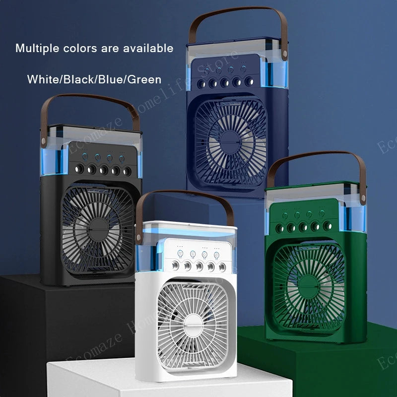 Lenovo Portable Air Cooler Humidifier Fan 3 Speed Hydrocooling 5V