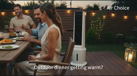 Rellytech Portable Swamp Cooler 3-Speed 3L Evaporative Air Conditioner