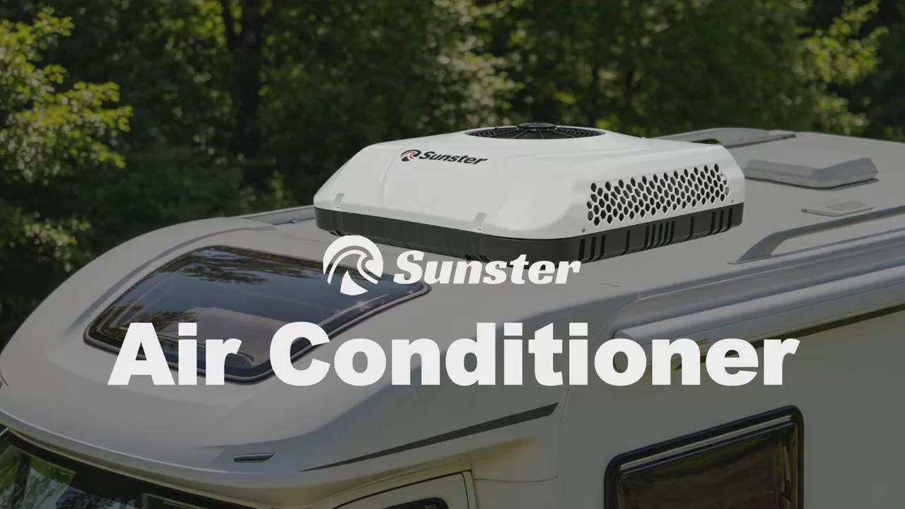 12V/24V Rooftop Air Conditioner For RV Truck Van Trailer Motorhome