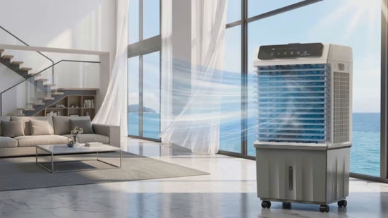 Rellytech Portable Swamp Cooler 3-Speed 3L Evaporative Air Conditioner