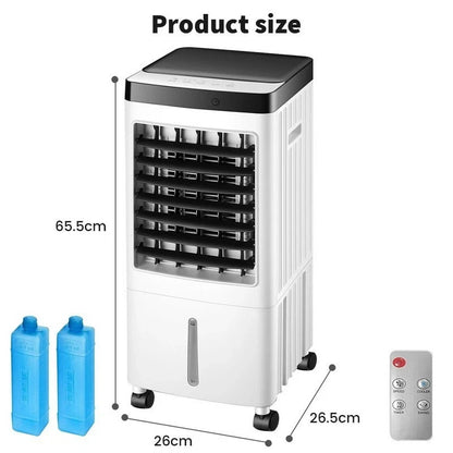 10L Portable Air Cooler Fan with Remote Control