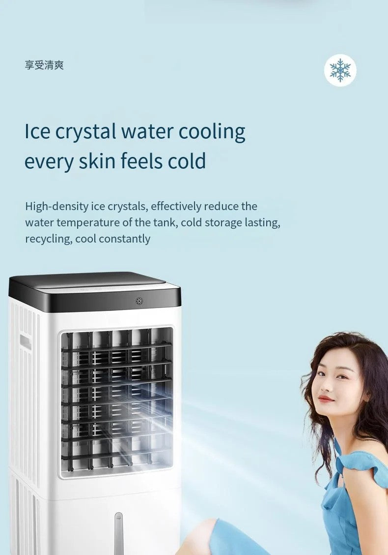 10L Portable Air Cooler Fan with Remote Control